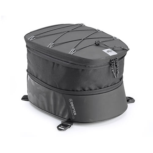 Borsa da sella moto espandibile e impermeabile Kappa DR02.