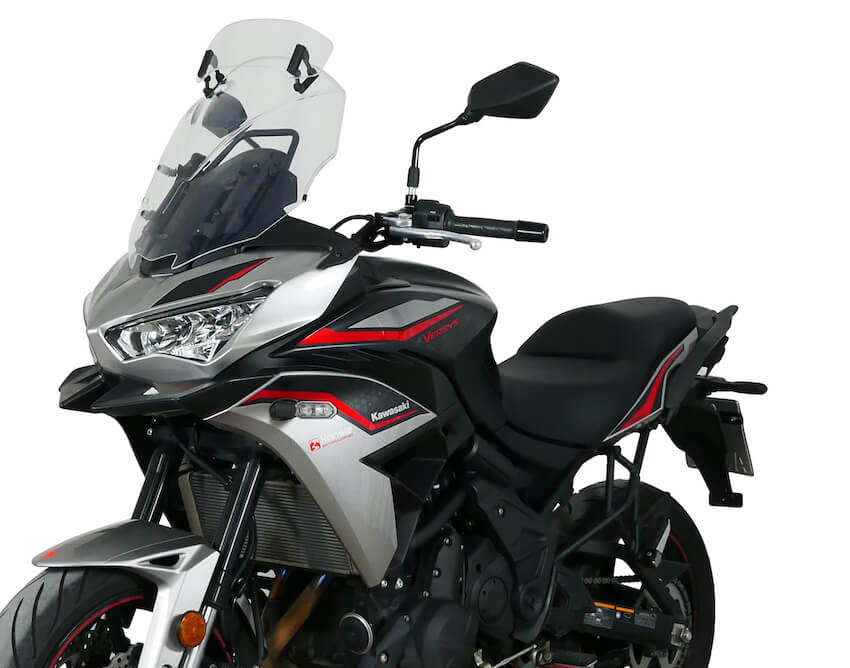 Cupolino touring con spoiler regolabile per Kawasaki Versys 650 MRA 4025066174416.