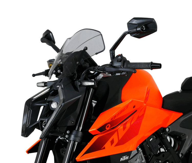 MRA 4025066176663 cupolino fumè NTM per la moto KTM Duke 990.