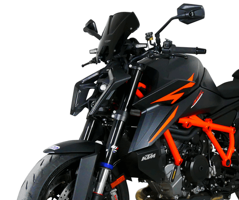 MRa cupolino nero NSPM per la moto KTM 1390 Super Duke R.