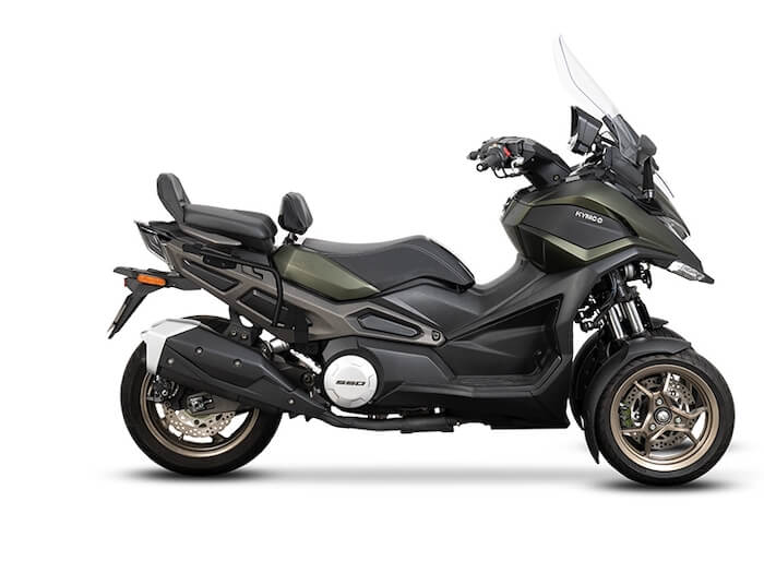 Telaietti 3P System Shad K0CV52IF per il 3 ruote Kymco CV3 550 dal 2022 Kymco CV3 550 telaietti porta valigie laterali Shad K0CV52IF