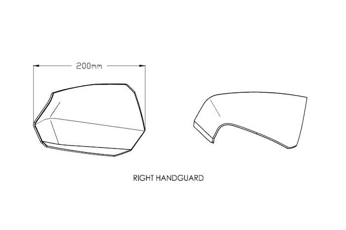 Puig 3488 paramani per scooter Kymco DTX 360 dal 2021