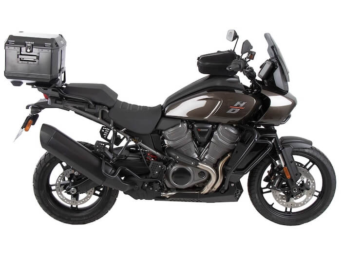 Borsa da serbatoio moto Hepco & Becker 5067600 00 01 moto Harley Pan America 1250 Hepco & Bekcer anello di aggancio borsa da serbatoio moto