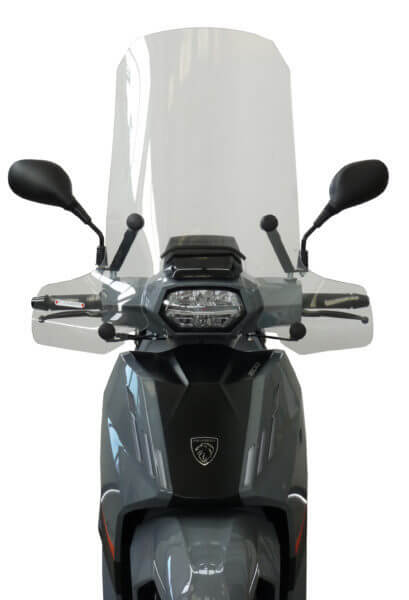 Parabrezza Fabbri Moto: Peugeot Tweet GT 50-125-200 E5 2023 Top Alto per lo scooter Peugeot Tweet 50, 125 e 200 GT dal 2023.