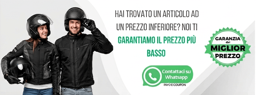 Garanzia miglior prezzo accessori moto.