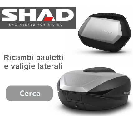 accessori moto Shad bauletto e valigie laterali specifiche per moto