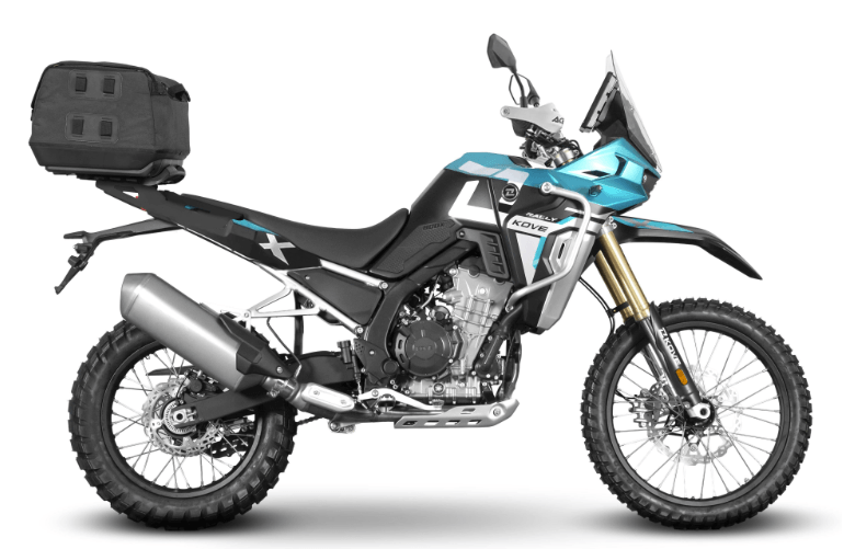 Kove 800 Rally attacco borsone posteriore Shad K0RL85ST. Piastra posteriore Shad K0RL85ST per montare un borsone posteriore su Kove 800 Rally.