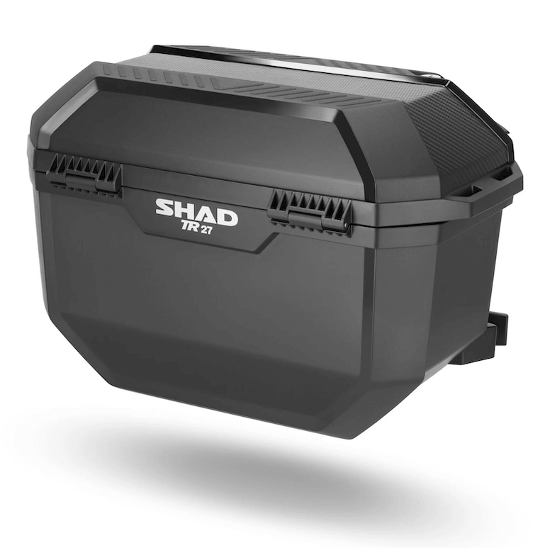 Shad D1TR27E06 coppia di cover carbon look per le valigie moto laterali Shad Terra TR27.