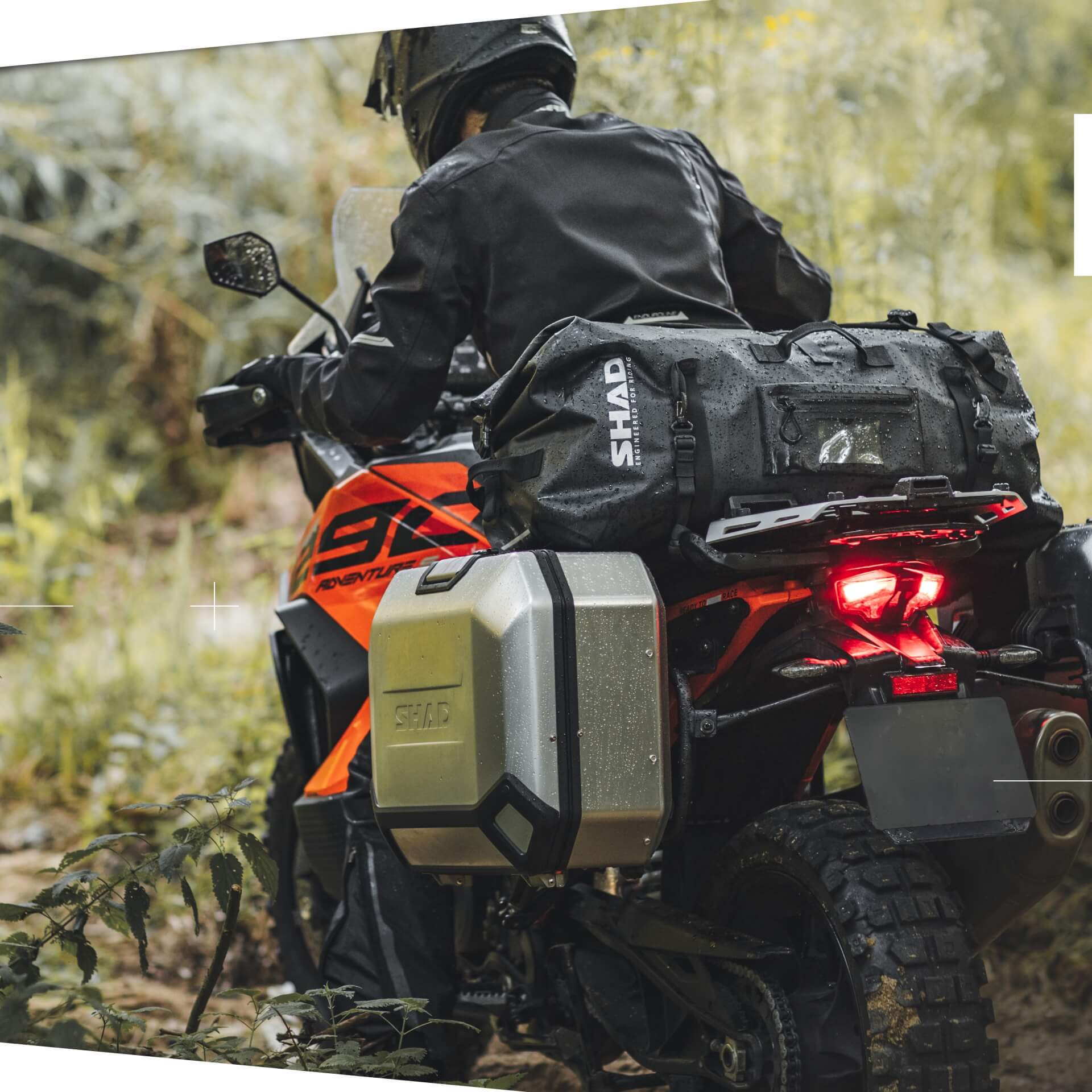 Borsone moto posteriore Shad X0SW80.