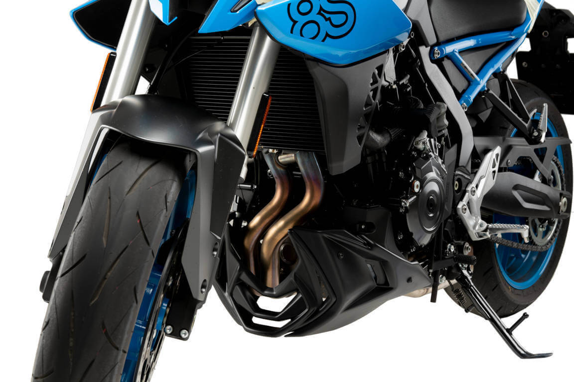 Spoiler motore Puig 21698J per la moto Suzuki GSX-8S.