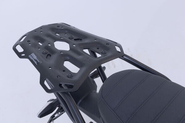 Piastra Adventure RAck di sw-motech inclusa nel bauletto Trax ADV.