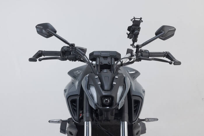 Specchietti moto Sport Set a braccetto corto M10 x 1,25 alto