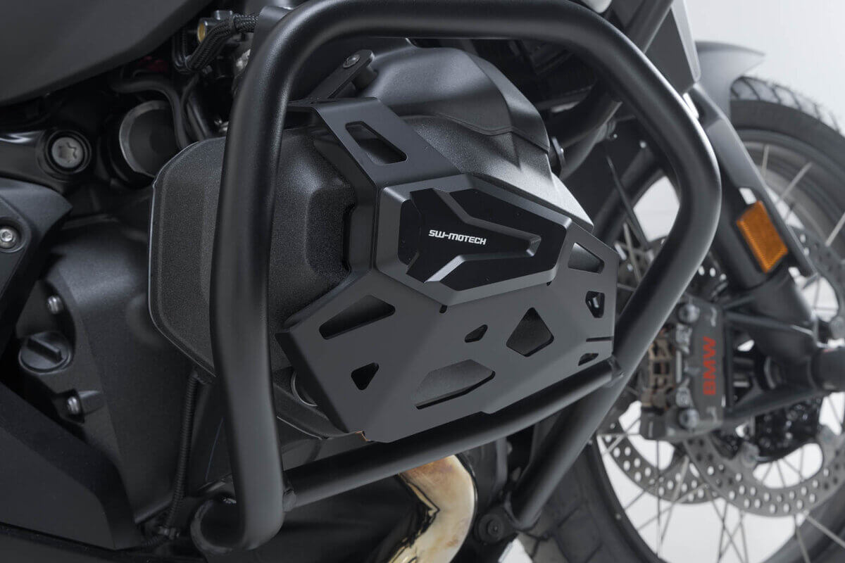 SW-motech protezioni paratestate nere per BMW R 1300 GS.