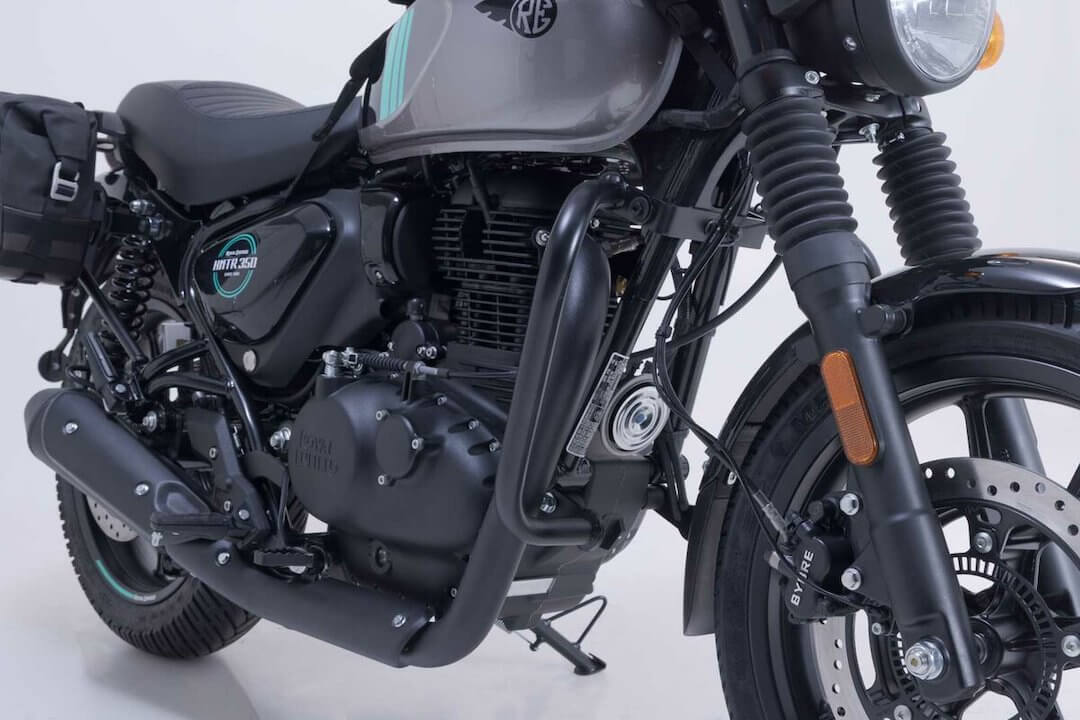 PAramotore tubolare sw-motech SBL.41.092.10000/B per HNTR 350. Barre paramotore SW-Motech per la moto Royal Enfield HNTR 350.