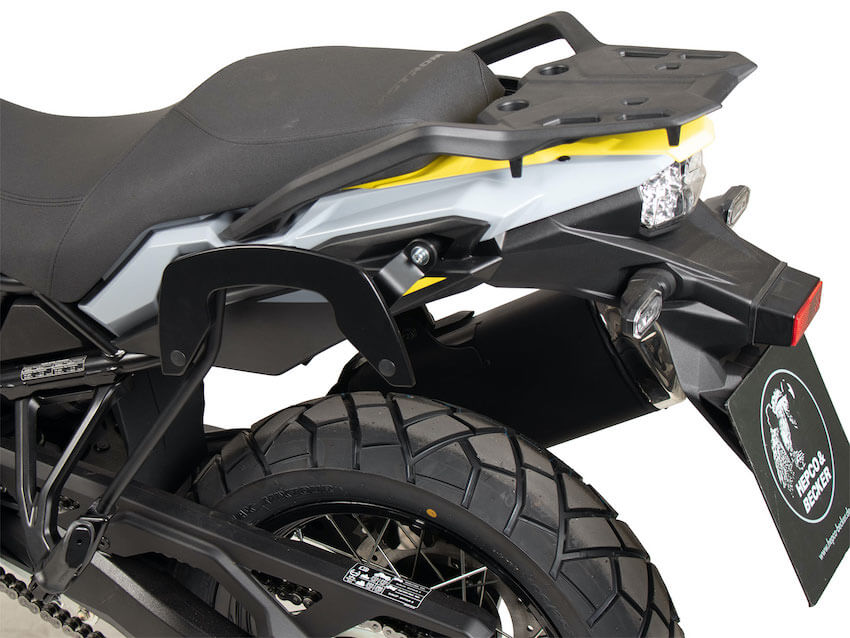 Telaietti porta borse laterali Hepco & Becker 6303548 00 01 per Suzuki V-Strom 800DE.