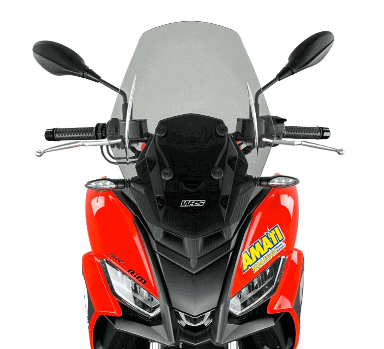 AP007F WRS cupolino fumè alto per lo scooter Aprilia SR GT 125 e 200.