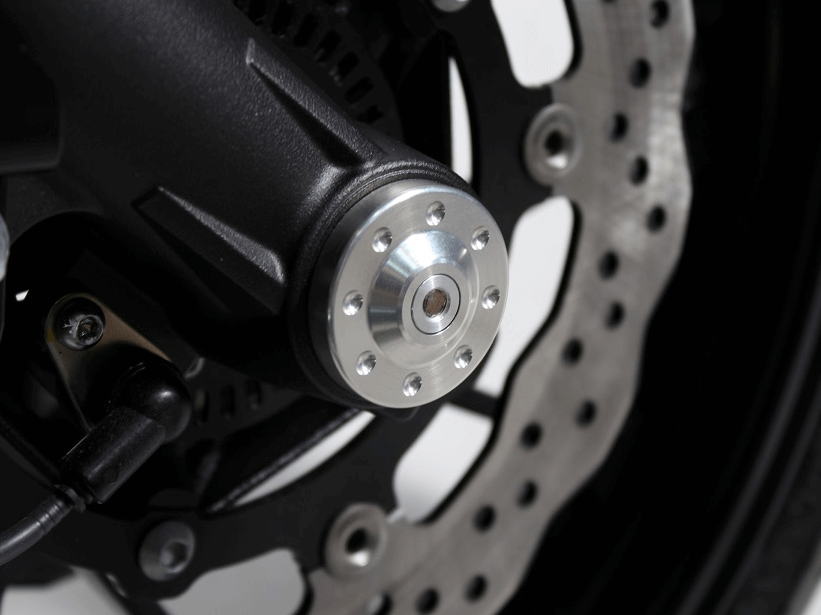 Yamaha XSR900 dal 2022 tamponi paraforcella argento Gilles tooling.