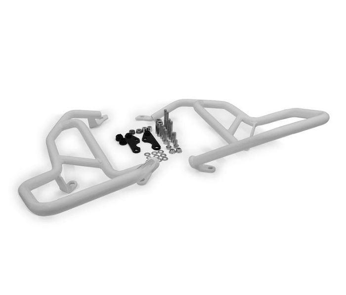 Zieger 10008747 paramotore bianco per la moto Aprilia Tuareg 660