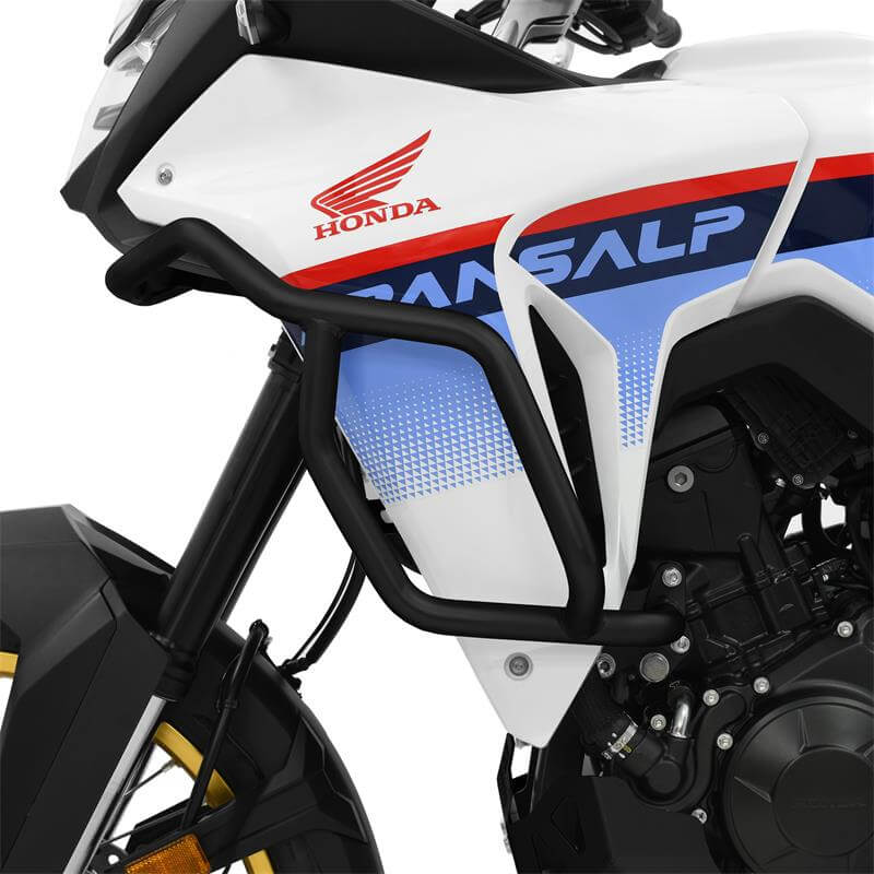 Paramotore tubolare Zieger 10010286 nero per la moto Honda XL750 Transalp 2023.